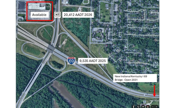 Pictures of Industrial property located at 2600 S Kentucky Ave, Evansville, IN 47714 for lease - image #1