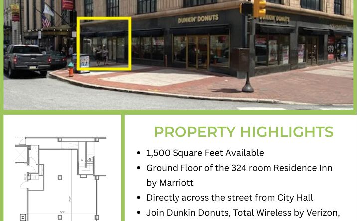 Pictures of Retail property located at One East Penn Square, Philadelphia, PA 19107 for lease - image #1