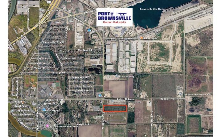 Pictures of Land property located at Indiana Avenue, Brownsville, TX 78526 for lease - image #1