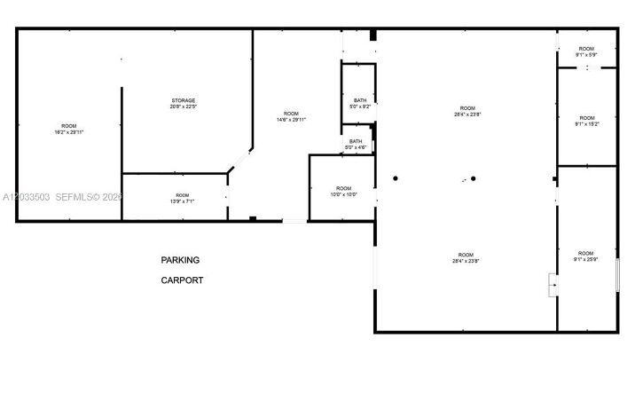 Pictures of Industrial, Office property located at 7025 NW 7th Ave, Miami, FL 33150 for lease - image #1