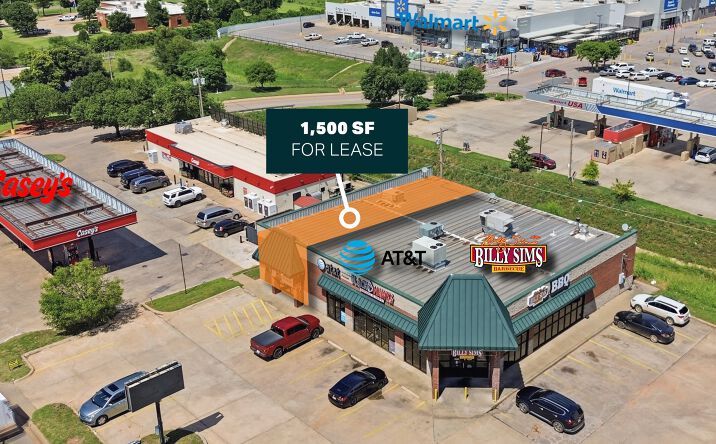 Pictures of Retail property located at 1622 S Division St, Guthrie, OK 73044 for lease - image #1