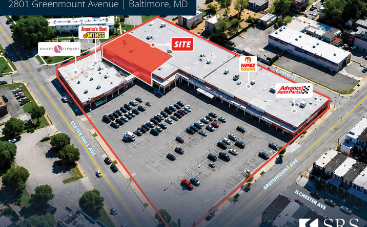 Pictures of Retail property located at 2801 Greenmount Avenue, Baltimore, MD 21218 for lease - image #1