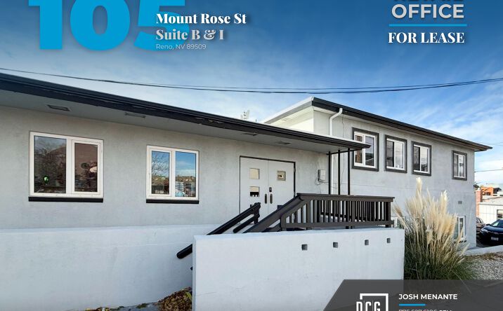 Pictures of Retail, Office property located at 105 Mount Rose St, Reno, NV 89509 for lease - image #1