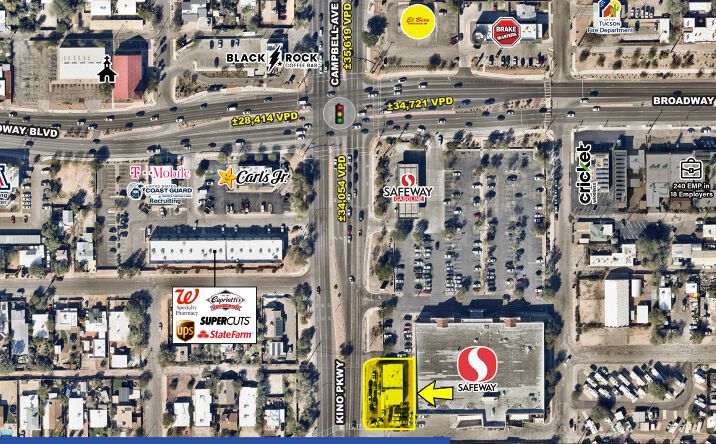 Pictures of Retail property located at 203 South Kino Pkwy, Tucson, AZ 85719 for lease - image #1