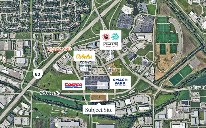 Pictures of Retail property located at 12529 West Giles Road, La Vista, NE 68128 for lease - image #1