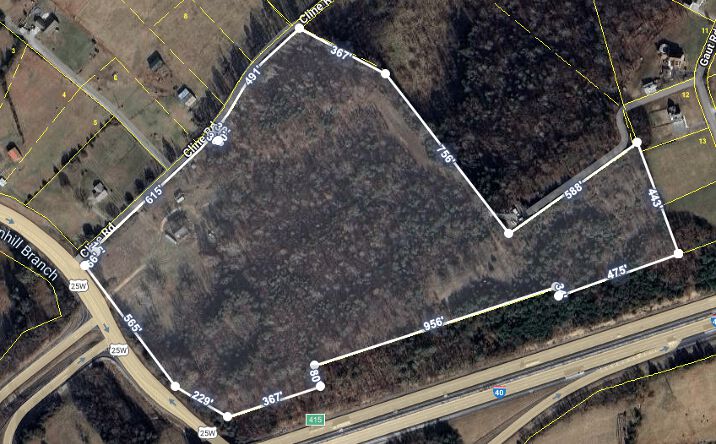 Pictures of Land property located at Corner Cline Rd & Highway 25W, Dandridge, TN 37725 for lease - image #1
