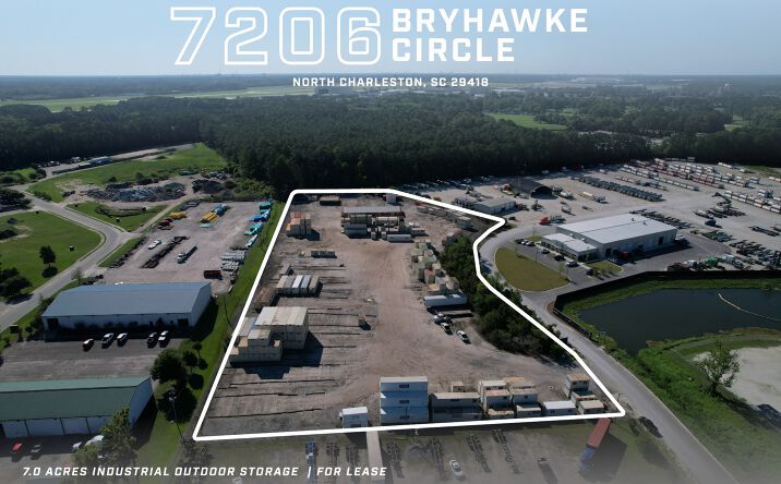 Pictures of Industrial, Land property located at 7206 Bryhawke Circle, North Charleston, SC 29418 for lease - image #1