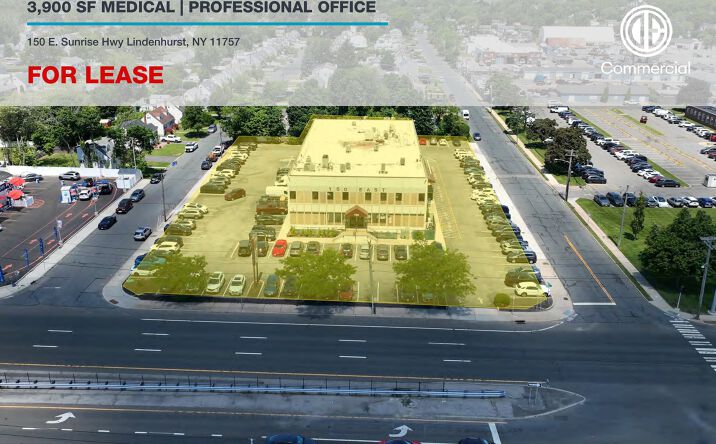 Pictures of Office property located at 150 E. Sunrise Hwy, Lindenhurst, NY 11757 for lease - image #1