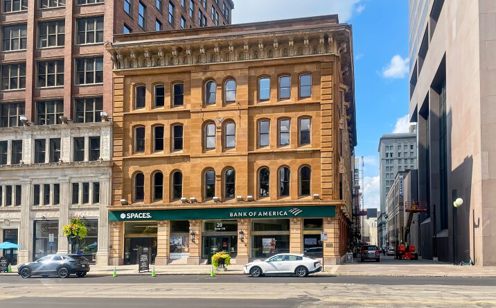 Pictures of Office property located at 20 E Broad St, 2nd & 3rd Floor, Coumbus, Columbus, OH 43215 for lease - image #1