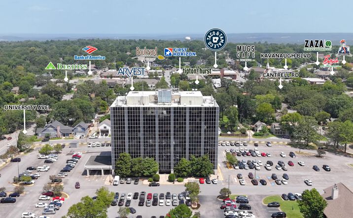 Pictures of Retail, Office, Restaurant property located at 1501 N University Ave, Little Rock, AR 72207 for lease - image #1