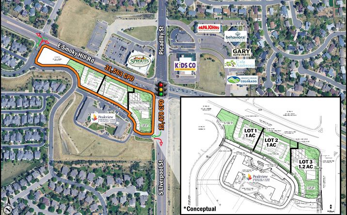 Pictures of Land property located at 6021 S Liverpool St, Centennial, CO 80016-6209 for lease - image #1