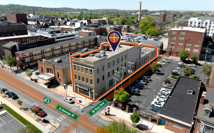 Pictures of Retail, Office property located at 156 North George Street, York, PA 17401 for lease - image #1