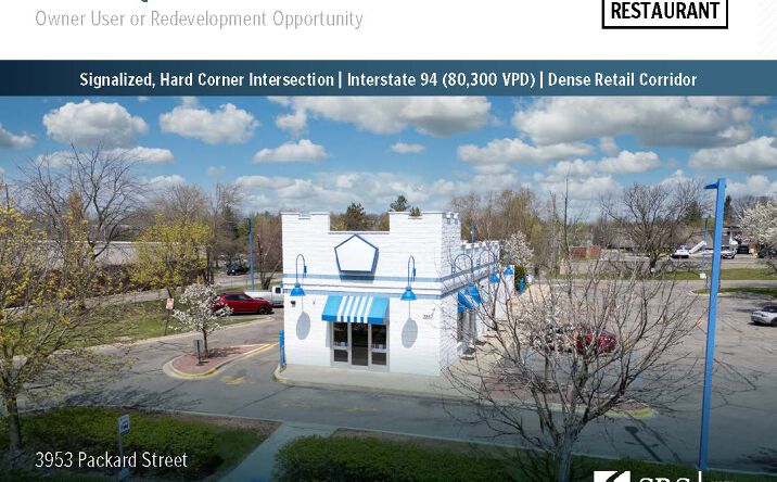Pictures of Retail property located at 3953 Packard Street, Ann Arbor, MI 48108 for lease - image #1