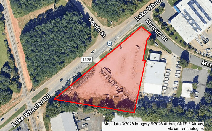 Pictures of Land property located at 1519 Lake Wheeler Road, Raleigh, NC 27603-6488 for lease - image #1