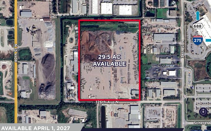 Pictures of Industrial property located at 3565 126th Avenue, Clearwater, FL 33762 for lease - image #1