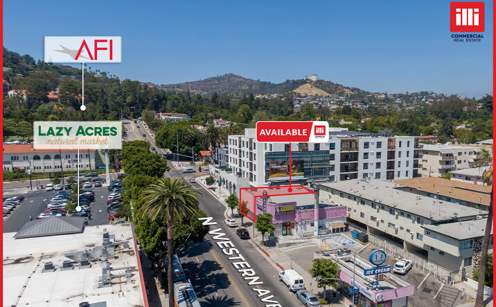 Pictures of Retail property located at 1838 North Western Avenue, Los Angeles, CA 90027 for lease - image #1