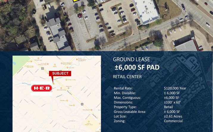Pictures of Retail, Land property located at 1800 Texas Ave, College Station, TX 77840 for lease - image #1