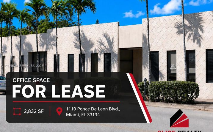 Pictures of Office property located at 1110 Ponce De Leon Blvd, Coral Gables, FL 33134 for lease - image #1
