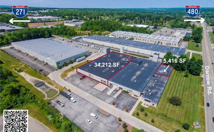 Pictures of Industrial property located at 8400 DARROW RD., Twinsburg, OH 44087 for lease - image #1