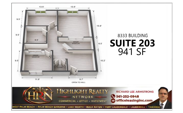 Pictures of Office property located at 8333 West McNab Road, Tamarac, FL 33321 for lease - image #1