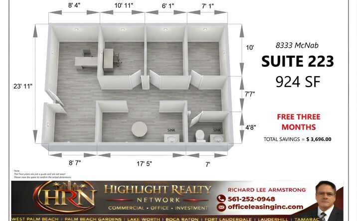 Pictures of Retail property located at 8333 West McNab Road, Tamarac, FL 33321 for lease - image #1