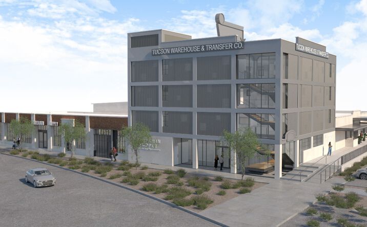 Pictures of Retail, Office, Restaurant property located at 100 East 6th Street, Tucson, AZ 85705 for lease - image #1