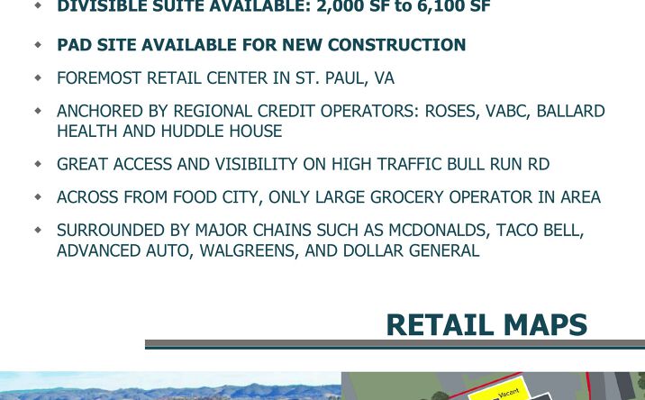 Pictures of Retail property located at 16427 Wise St, St Paul, VA 24283 for lease - image #1
