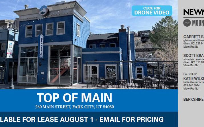 Pictures of Retail, Restaurant property located at 250 Main Street, Park City, UT 84060 for lease - image #1