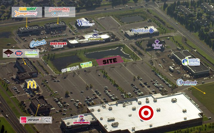 Pictures of Retail property located at 421 - 449 Commerce Drive, Woodbury, MN 55125 for lease - image #1