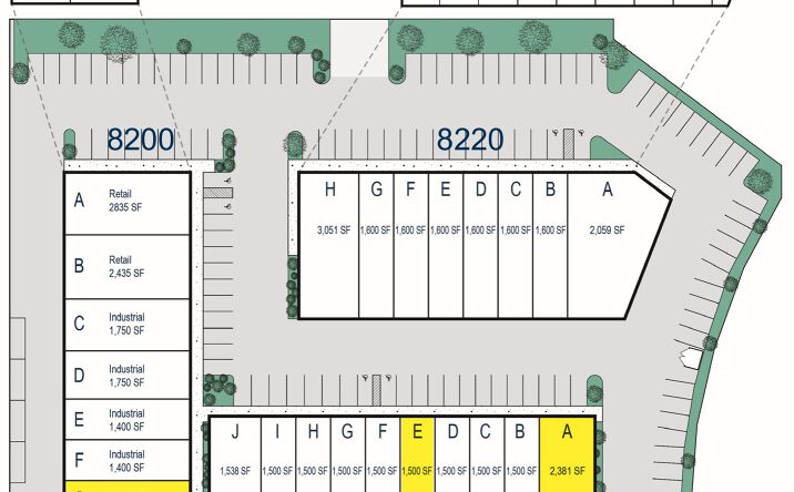 Pictures of Retail, Office, Industrial property located at 8200-8220 Katella Avenue, Stanton, CA 90680 for lease - image #1