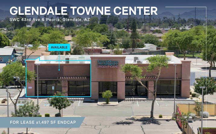 Pictures of Retail property located at SWC 43rd Ave & Peoria, Glendale, AZ 85053-7658 for lease - image #1