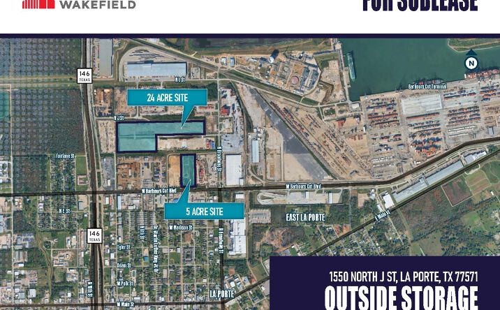 Pictures of Land property located at 1550 N J St, La Porte, TX 77571 for lease - image #1