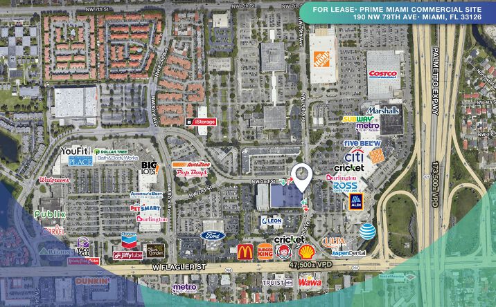 Pictures of Retail, Land property located at 190 NW 79th Ave, Miami, FL 33126 for lease - image #1