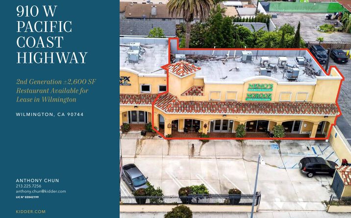 Pictures of Retail, Restaurant property located at 910 W Pacific Coast Highway, Wilmington, CA 90744 for lease - image #1