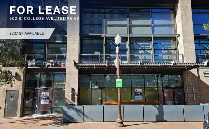 Pictures of Retail property located at 502 S College Ave., Tempe, AZ 85281 for lease - image #1