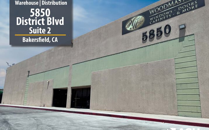 Pictures of Industrial property located at 5850 District Blvd Suite 2, Bakersfield, CA 93309-5522 for lease - image #1