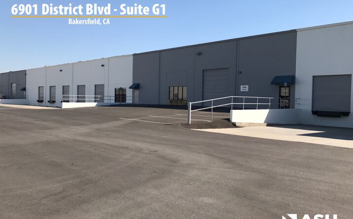 Pictures of Industrial property located at 6901 District Blvd - Suite G1, Bakersfield, CA 93313 for lease - image #1