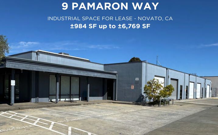 Pictures of Industrial property located at 9 Pamaron Way, Novato, CA 94949 for lease - image #1