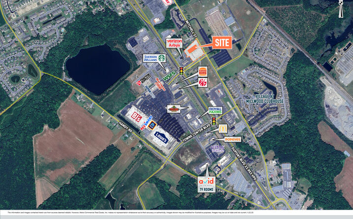 Pictures of Retail property located at 498 Mitchell Street, Millsboro, DE 19966 for lease - image #1