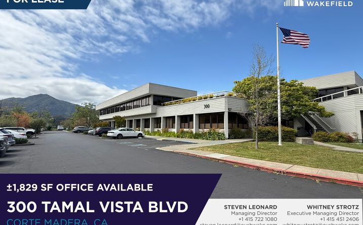 Pictures of Office property located at 300 Tamal Vista Blvd, Corte Madera, CA 94939-1501 for lease - image #1