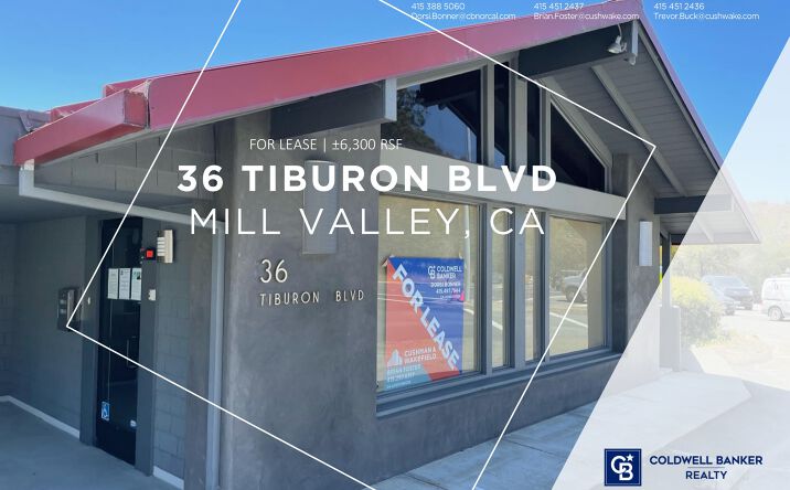 Pictures of Retail property located at 36 Tiburon Blvd, Mill Valley, CA 94941-2440 for lease - image #1