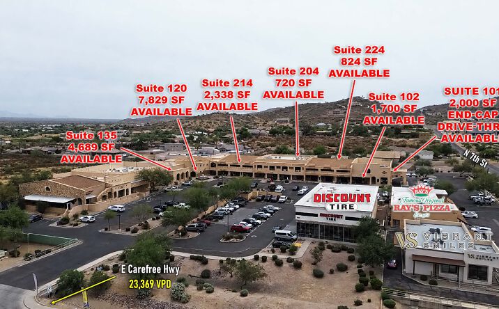 Pictures of Retail, Office property located at 711 E Carefree Hwy, Phoenix, AZ 85085 for lease - image #1