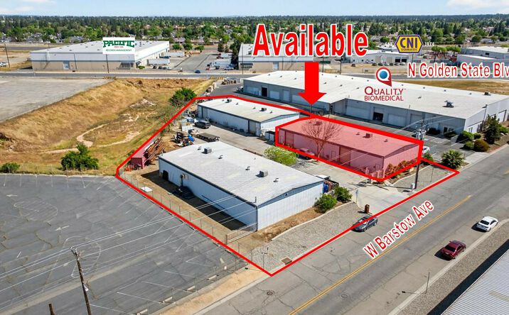 Pictures of Industrial, Office property located at 5680 W Barstow Ave, Fresno, CA 93722 for lease - image #1
