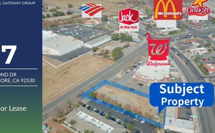 Pictures of Land property located at 417 Diamond Dr, Lake Elsinore, CA 92530 for lease - image #1