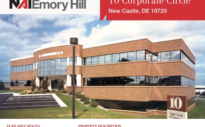 Pictures of Office property located at 10 Corporate Circle, New Castle, DE 19720 for lease - image #1
