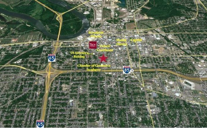 Pictures of Office property located at 520-532 S Court St, Montgomery, AL 36104 for lease - image #1