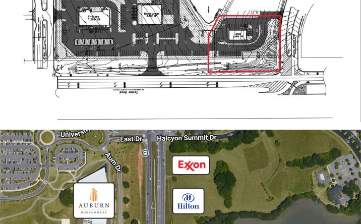 Pictures of Retail, Land property located at 7690 Halcyon Summit Drive at Taylor Road, Montgomery, AL 36117 for lease - image #1