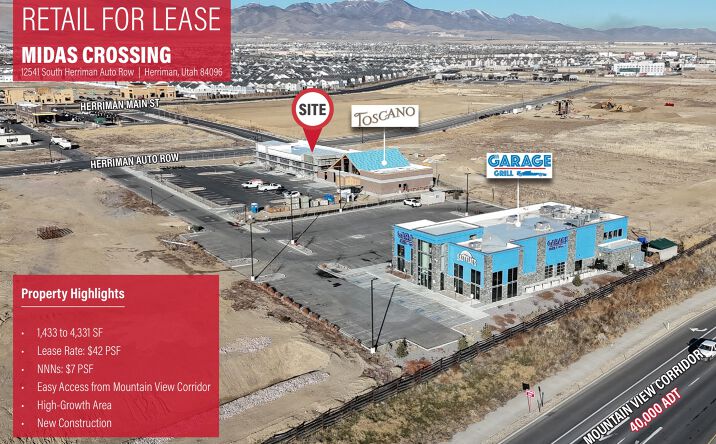 Pictures of Retail property located at 12541 South Herriman Auto Row, Herriman, UT 84096 for lease - image #1