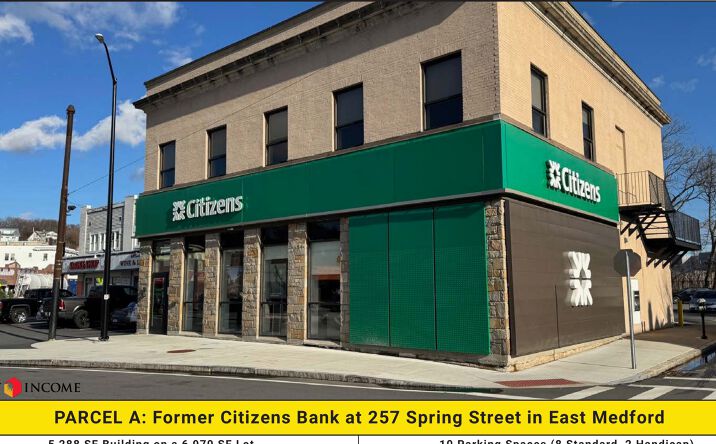 Pictures of Retail, Land property located at 257 Spring Street, Medford, MA 02155 for lease - image #1