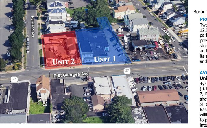 Pictures of Industrial property located at 1251 - 1261 East Saint Georges Avenue, Roselle, NJ 07203 for lease - image #1